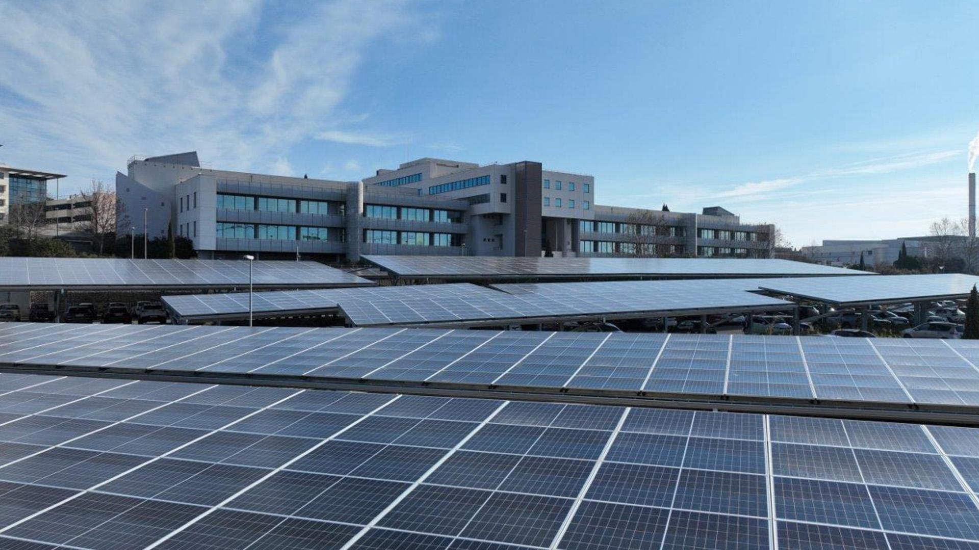 Solar Panels, Montpellier, France