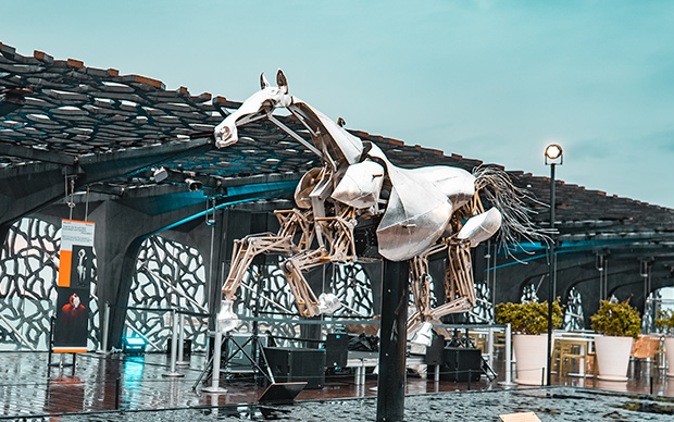 Zeus, the metal horse
