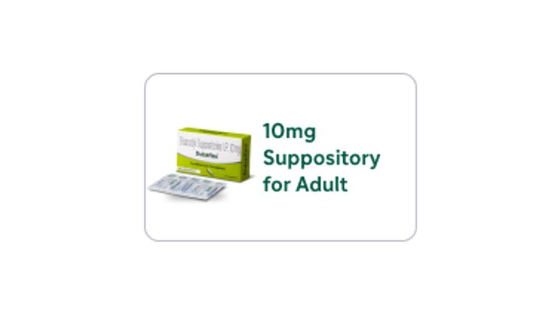 10mg Suppository for Adult