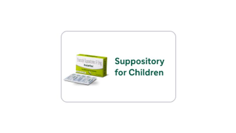 Suppository for children
