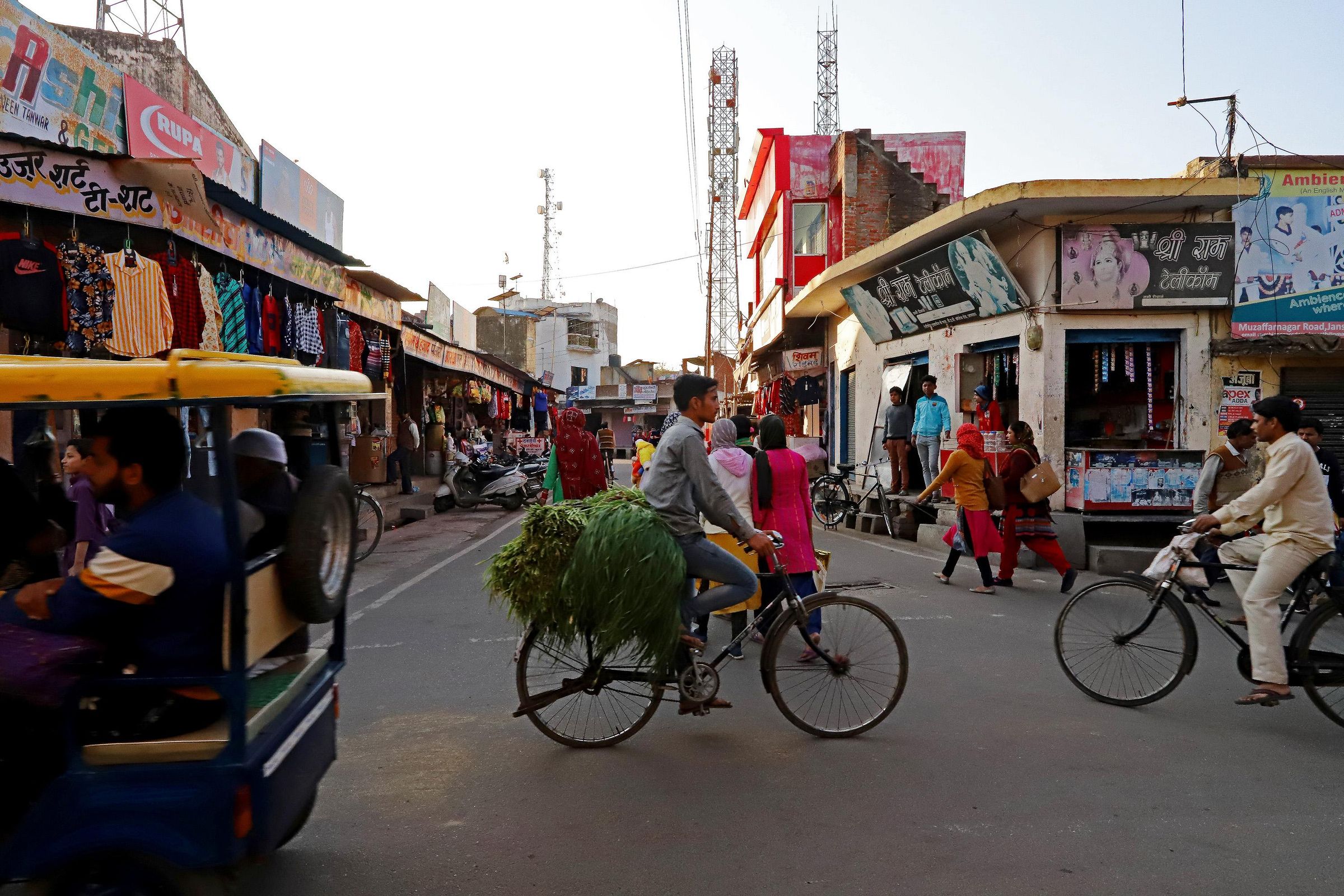 Market of Muzaffarnagar, Uttar Pradesh, India