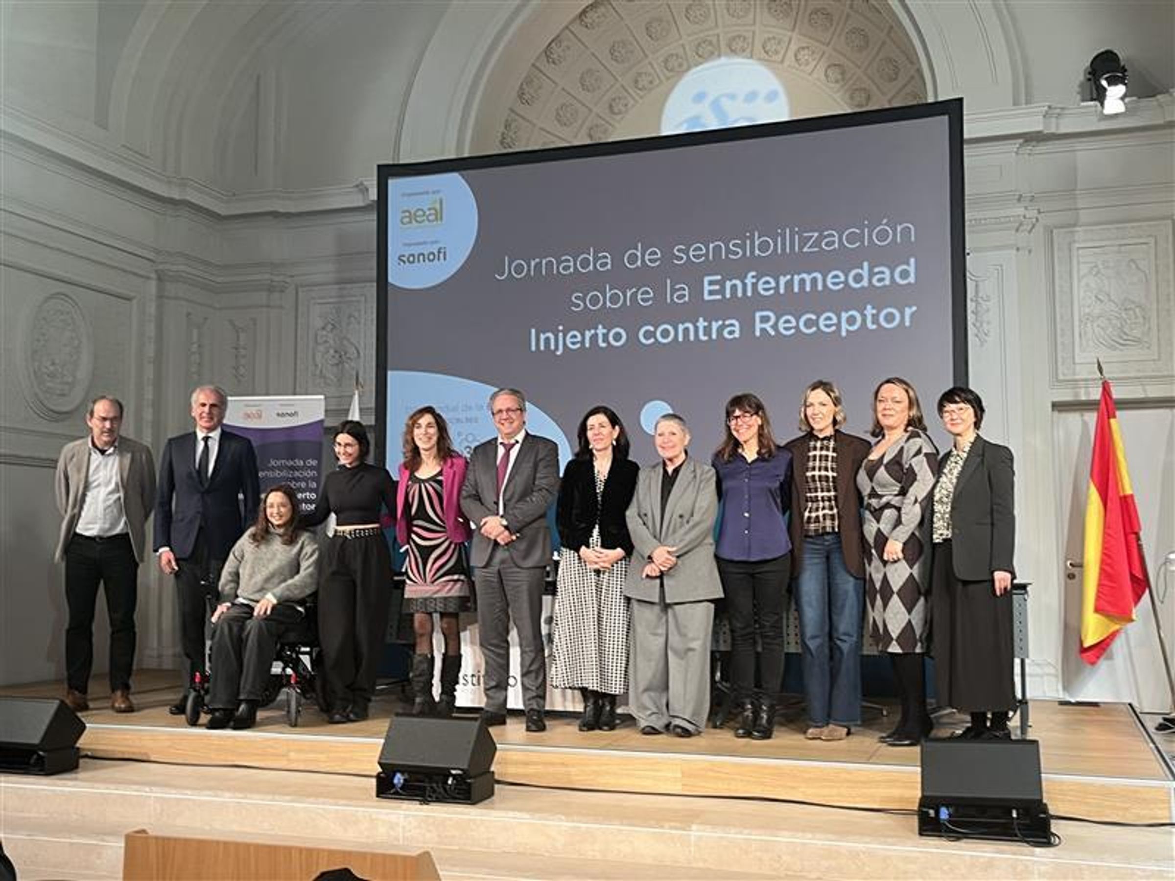Con motivo del Día Mundial de la Enfermedad Injerto contra Receptor Crónica (EICRc), expertos, representantes institucionales, asociaciones de pacientes y personas afectadas se reunieron en una jornada impulsada por AEAL (Asociación Española de Afectados por Linfoma, Mieloma y Leucemia), en colaboración con Sanofi, para poner el foco en una enfermedad que sigue siendo poco conocida pese a su elevado impacto.