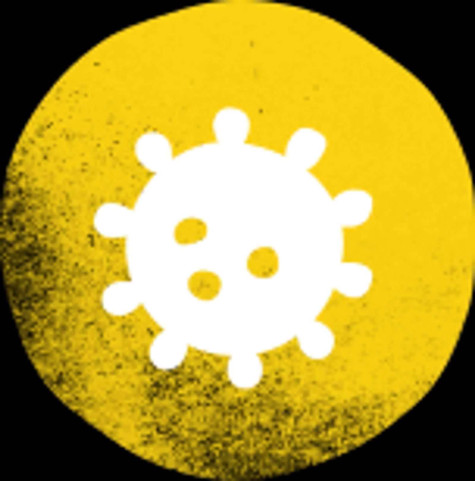 Icono de un virus.