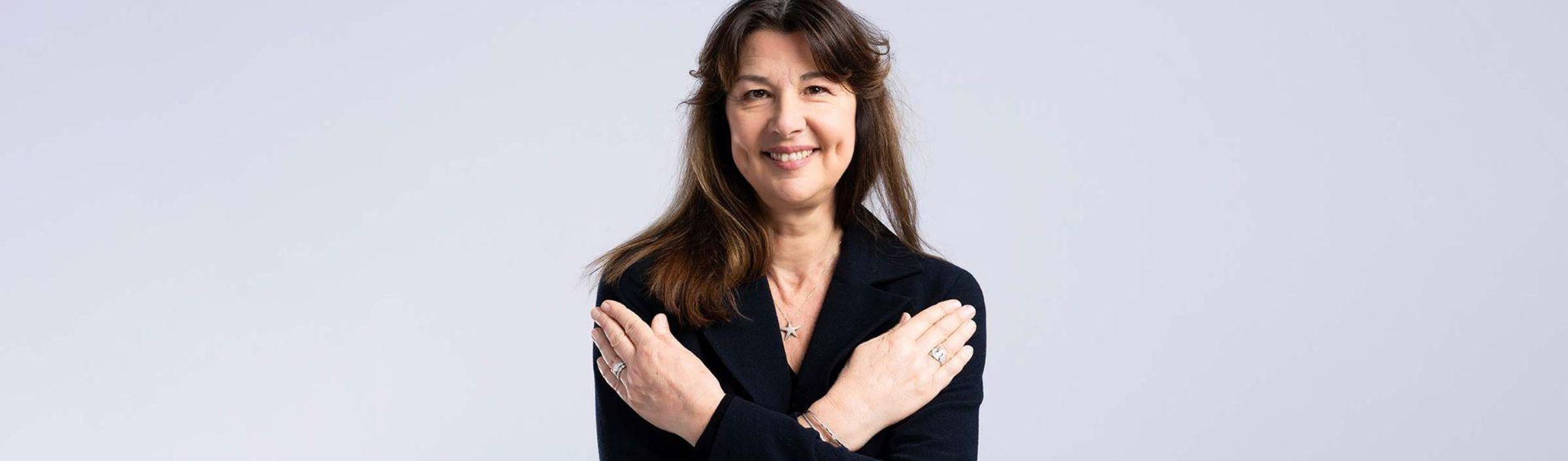 Photo de Emmanuelle Valentin, Directrice Générale France pour la médecine de spécialité