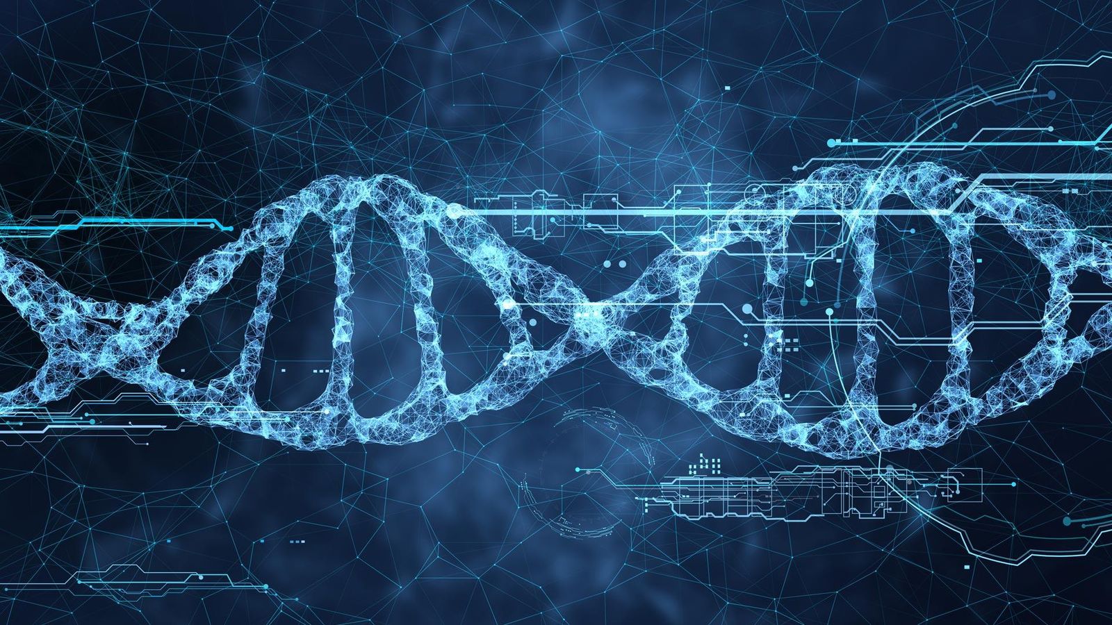 Illustration de la technologie de l'ADN
