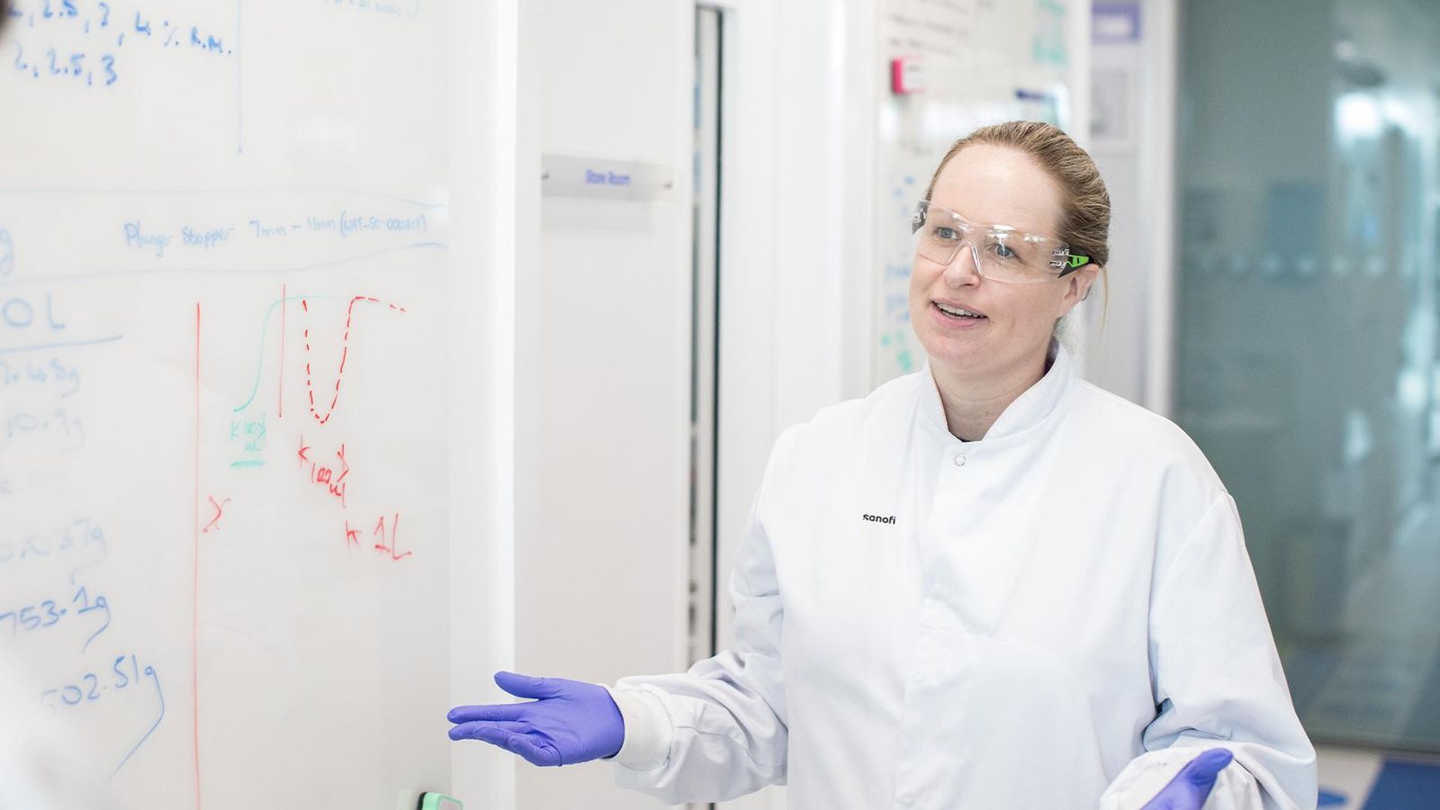 Tracey Carroll, scientist at Sanofi MSAT laboratory in Waterford, Ireland