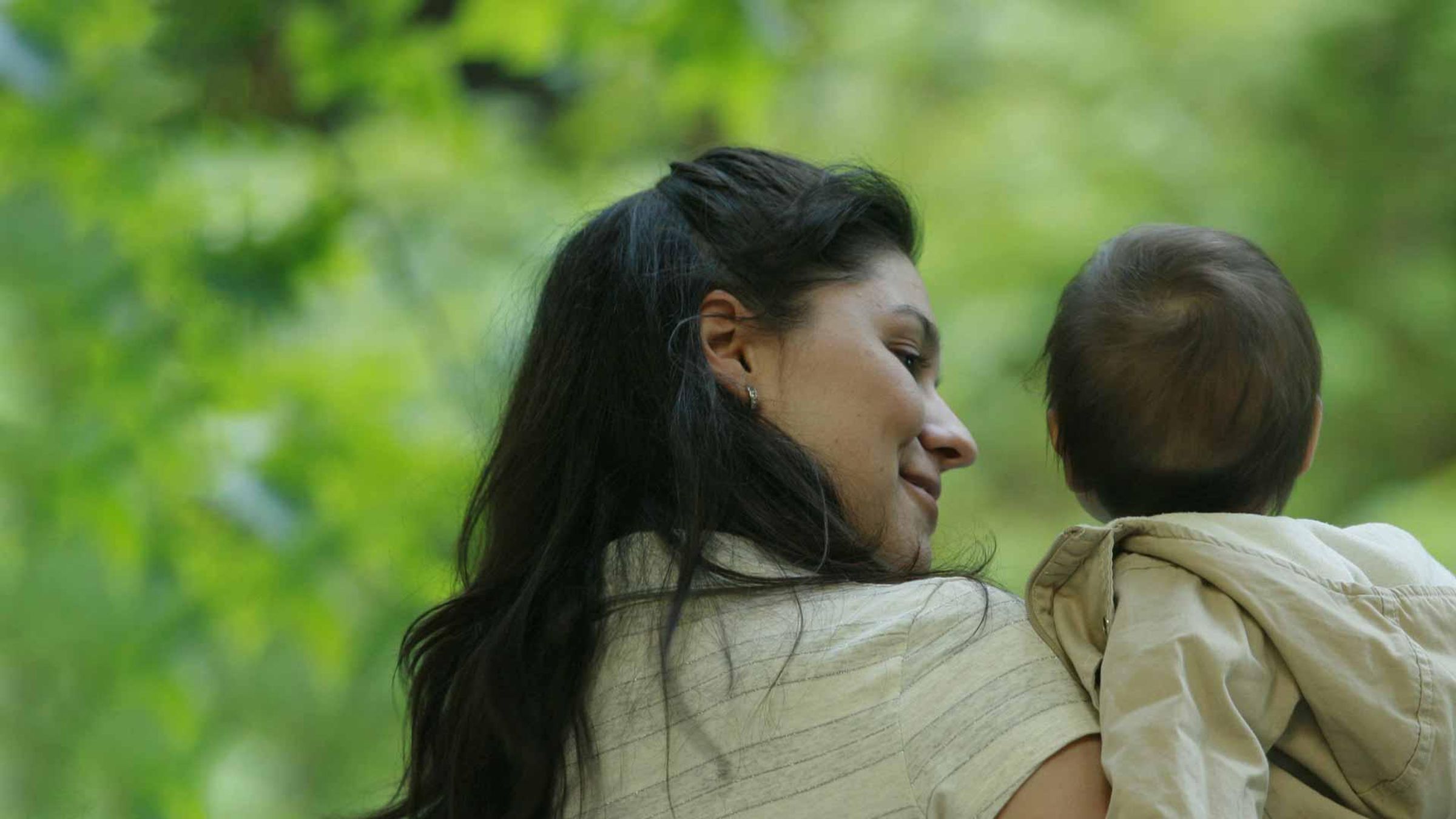 Photo of a mother and baby