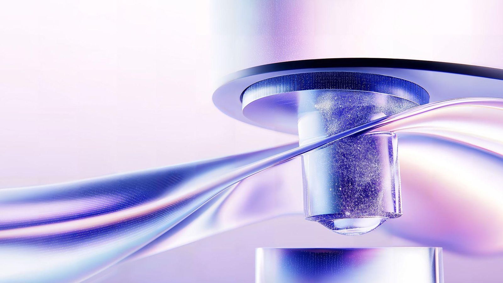 Visualisation scientifique de différentes technologies vaccinales, montrant probablement des structures moléculaires