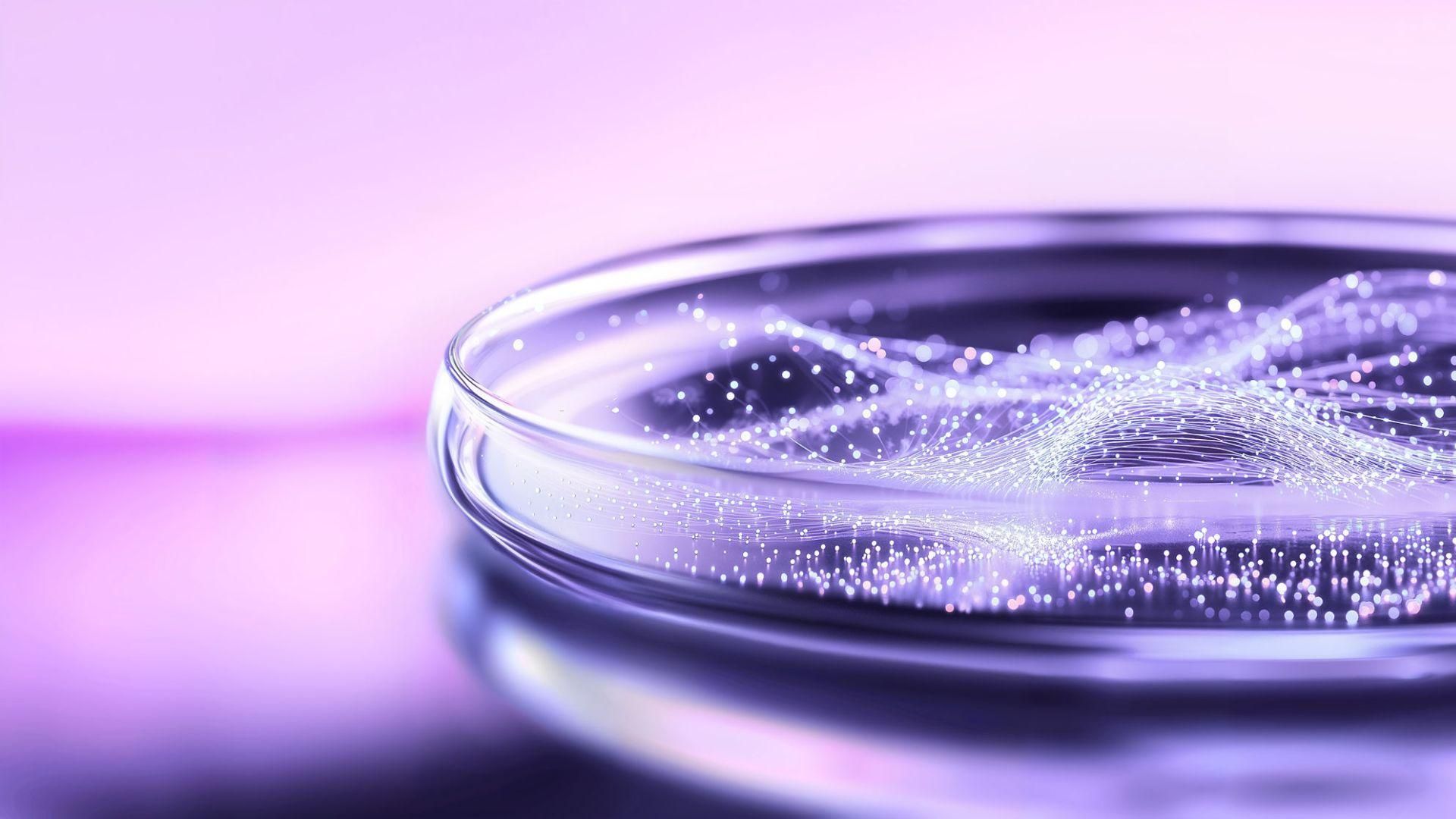 Conceptual image of AI-driven scientific research and development